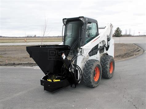 fertilizer spreader for skid steer|multi purpose spreader.